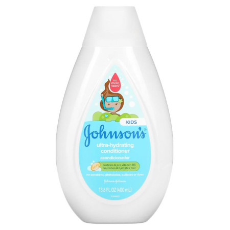 Johnson's Baby, 어린이용, 울트라 하이드레이팅, 컨디셔너, 400ml(13.6fl oz)