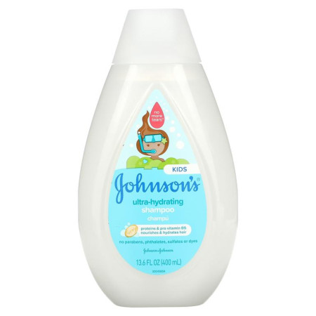 Johnson's Baby, 어린이용, 울트라 하이드레이팅, 샴푸, 400ml(13.6fl oz)