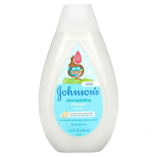 Johnson's Baby, 어린이용, 울트라 하이드레이팅, 샴푸, 400ml(13.6fl oz)