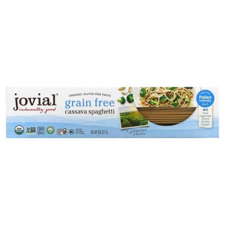 Jovial, 곡물 무함유 유기농 카사바, 스파게티, 227g(8oz)
