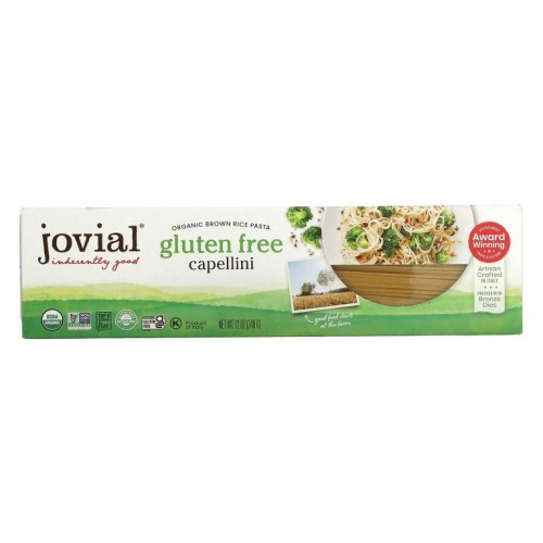 Jovial, 현미 파스타, 카펠리니, 340g(12oz)