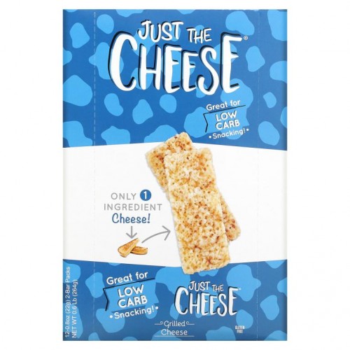 Just The Cheese, 그릴드 치즈 바, 12개, 22g(0.8oz)