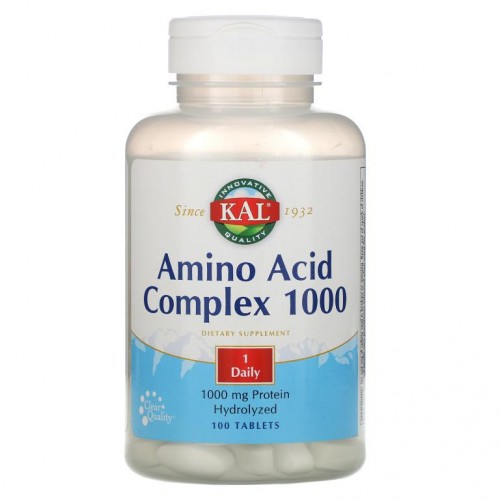 KAL, 아미노산 복합체 1000, 1,000mg, 100정