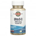 KAL, 울트라 D-3, 250mcg(10,000IU), 소프트젤 90정