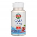 KAL, GABA, 체리 향, 25mg, 마이크로 정 120개입