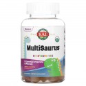 KAL, 어린이용 Multisaurus 구미젤리, 레몬, 오렌지, 딸기맛, 구미젤리 60개