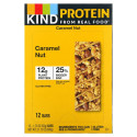 KIND Bars, 프로틴 바, 토스티드 카라멜 넛, 바 12개입, 각 1.76 oz (50 g)
