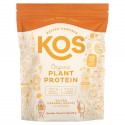 KOS, 유기농 식물성 단백질, 솔티드 캐러멜 커피, 518g(1.1lb)