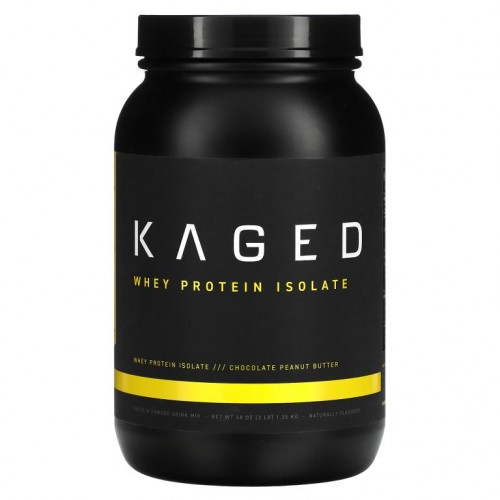 Kaged Muscle, 분리유청단백질, 초콜릿 땅콩 버터 맛, 1.35kg(3lb)