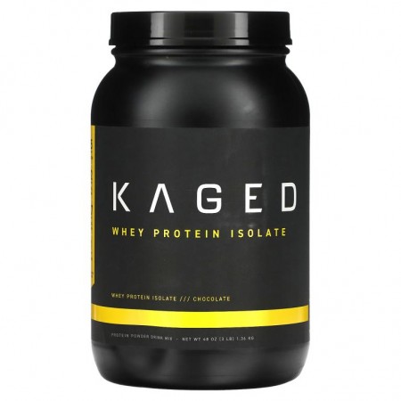 Kaged Muscle, 분리유청단백질, 초콜릿, 1.36kg(3lb)