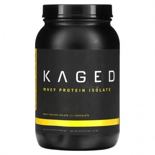 Kaged Muscle, 분리유청단백질, 초콜릿, 1.36kg(3lb)