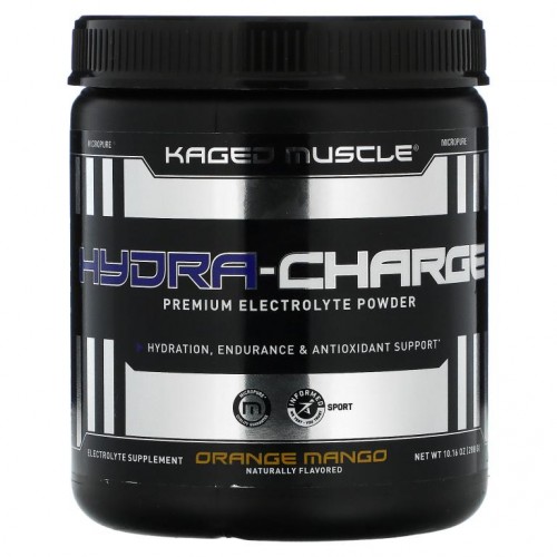 Kaged Muscle, Hydra-Charge, 오렌지 망고, 288g(10.16oz)