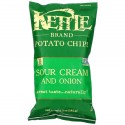 Kettle Foods, 감자 칩, 사워크림 및 양파, 142g(5oz)