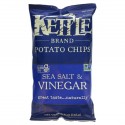 Kettle Foods, 감자 칩, 바다 소금 및 식초, 5oz(142g)