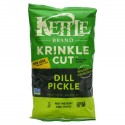 Kettle Foods, Krinkle Cut 감자 칩, 딜 피클, 141g (5oz)