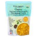 Khazana, Yellow Lentils With Chickpeas Curry, Medium, 10 oz (285 g)