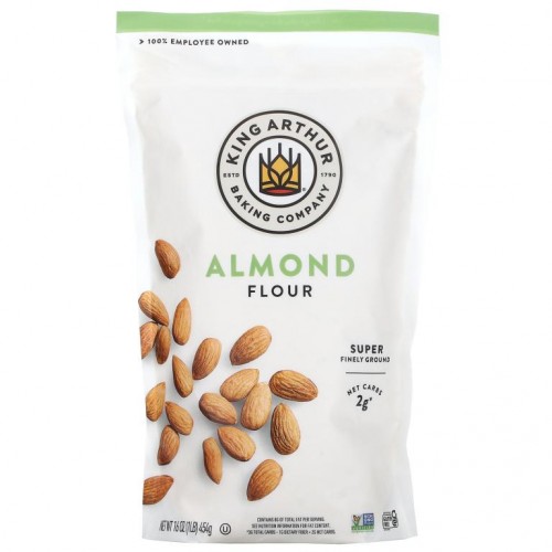 King Arthur Flour, 아몬드 가루, 454g(1lb)