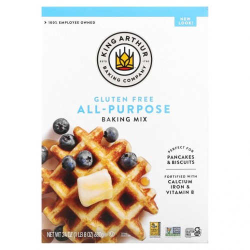 King Arthur Flour, 글루텐 무함유 다목적 베이킹 믹스, 680g(1.8lb)