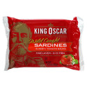 King Oscar, 자연산 정어리, 풍미가 좋은 토마토 소스, 106g(3.75oz)