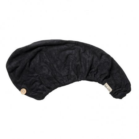 Kitsch, Super-Absorbent Eco-Friendly Hair Towel, Black, 1 Piece