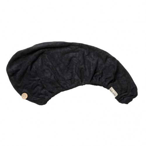 Kitsch, Super-Absorbent Eco-Friendly Hair Towel, Black, 1 Piece