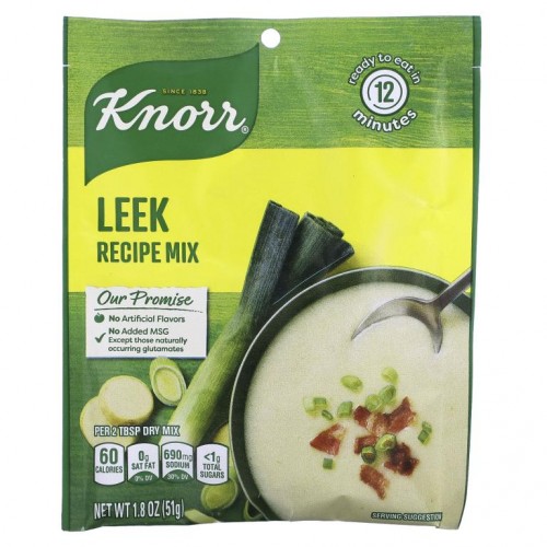 Knorr, 리크 레시피 믹스, 1.8 oz (51 g)