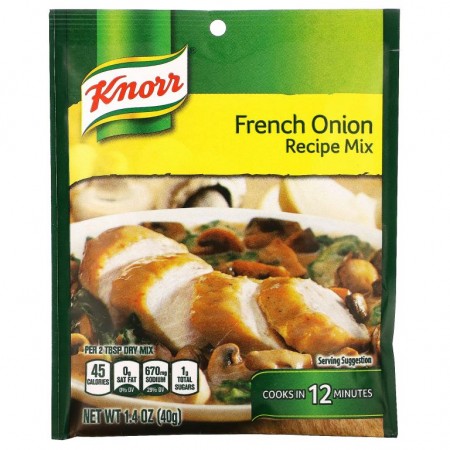 Knorr, 프렌치 어니언 레시피 믹스, 40g(1.4oz)