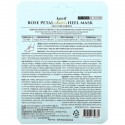 Koelf, Rose Petal Satin Heel Mask, 1 Pair, 6 g