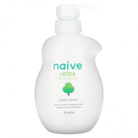 Kracie, Naive, 바디 워시, 릴랙스, 530ml(17.9fl oz)