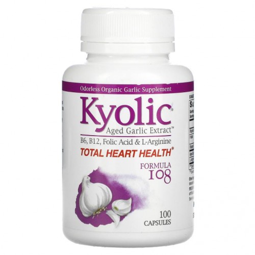 Kyolic, Aged Garlic Extract, 포뮬라 108, 캡슐 100정