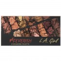 L.A. Girl, 겟 피버리시 아이섀도 팔레트, 각 0.035oz(1g)