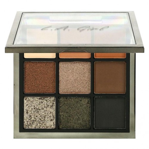L.A. Girl, Keep It Playful Eye Palette, Downplay, 0.49 oz (14 g)