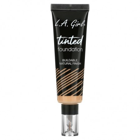 L.A. Girl, Tinted Foundation, Warm Beige, 1 fl oz (30 ml)