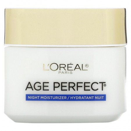 L'Oreal, Age Perfect, 나이트 크림, 2.5oz(70g)
