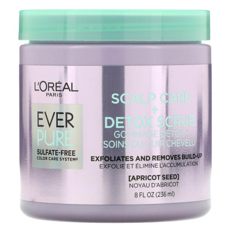 L'Oreal, L'Oreal Paris, Ever Pure, Scalp Care + Detox Scrub, 8 fl oz (236 ml)