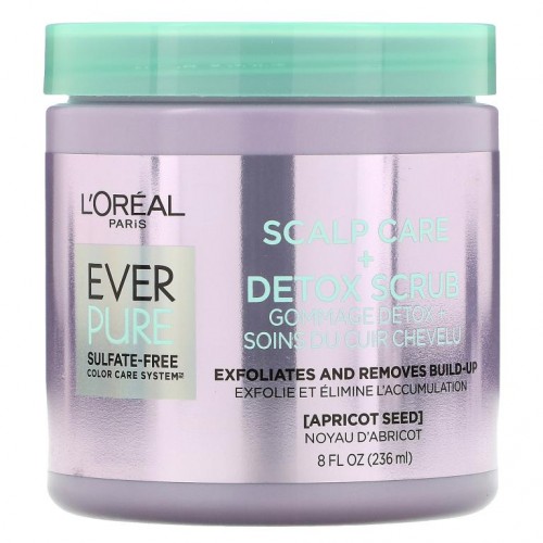 L'Oreal, L'Oreal Paris, Ever Pure, Scalp Care + Detox Scrub, 8 fl oz (236 ml)