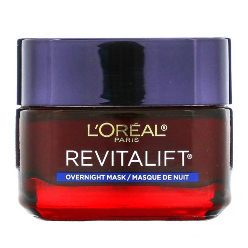 L'Oreal, Revitalift 트리플 파워, 안티에이징 오버나이트 뷰티 마스크, 48g(1.7oz)