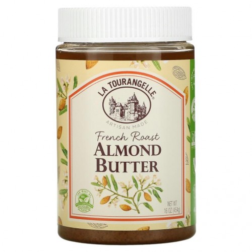 La Tourangelle, French Roast Almond Butter, 16 oz (454 g)