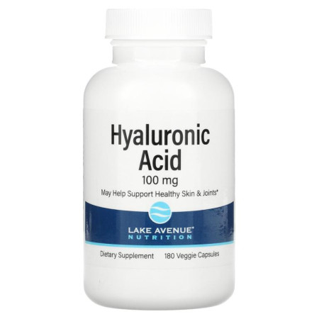 Lake Avenue Nutrition, 히알루론산, 100mg, 베지 캡슐 180정