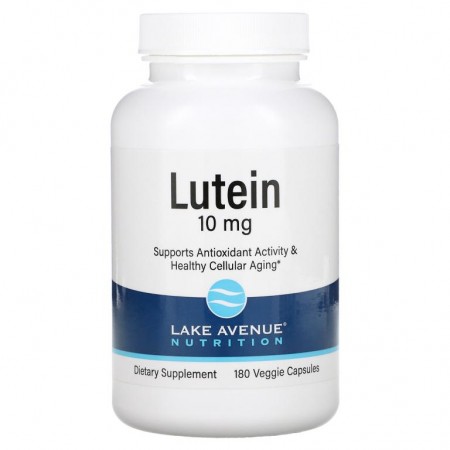 Lake Avenue Nutrition, 루테인, 10mg, 베지 캡슐 180정