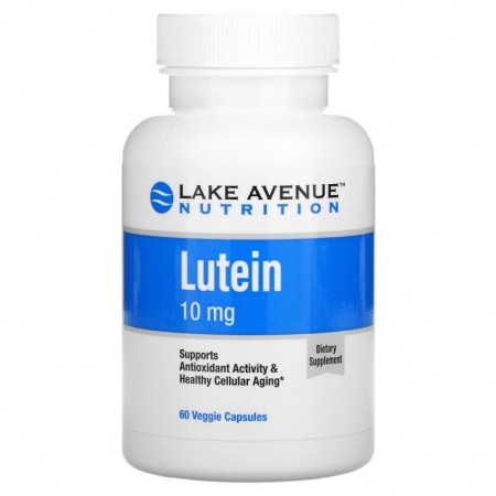 Lake Avenue Nutrition, 루테인, 10mg, 베지 캡슐 60정