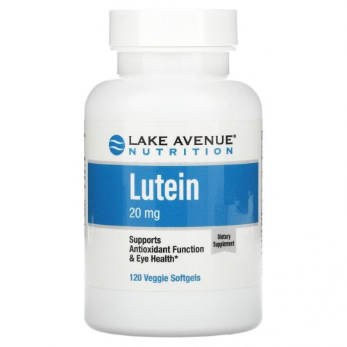 Lake Avenue Nutrition, 루테인, 20mg, 베지 소프트젤 120정