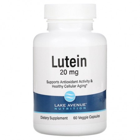 Lake Avenue Nutrition, 루테인, 20mg, 베지 캡슐 60정