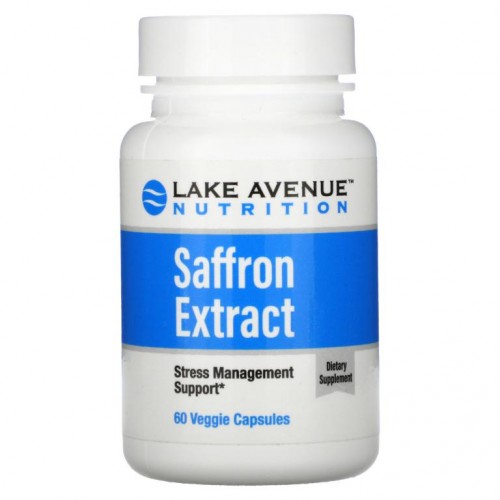 Lake Avenue Nutrition, 사프란 추출물, 88.5mg, 베지 캡슐 60정