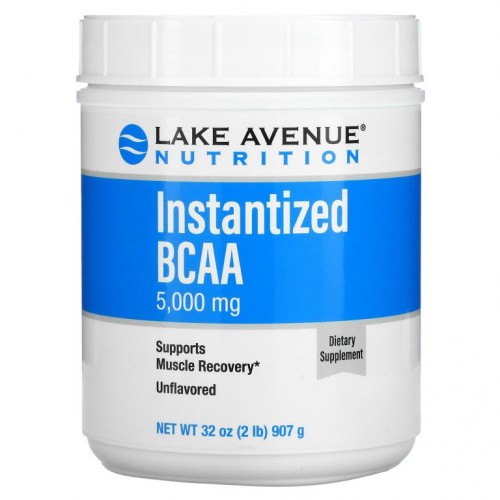Lake Avenue Nutrition, 인스턴트 BCAA 분말, 무맛, 907g(32oz)