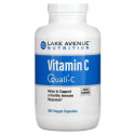 Lake Avenue Nutrition, 비타민C, Quali-C, 1,000mg, 베지 캡슐 365정