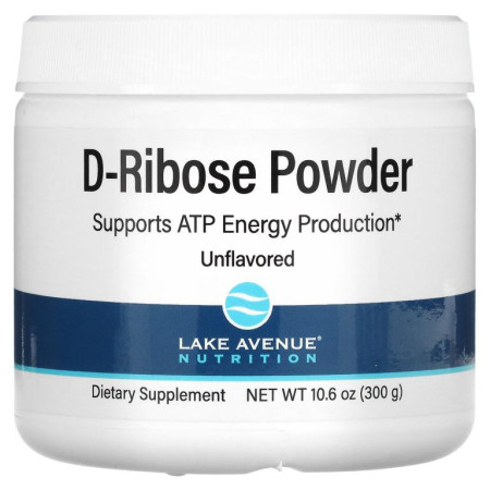 Lake Avenue Nutrition, D-리보오스 파우더, 무맛, 300g(10.6oz)
