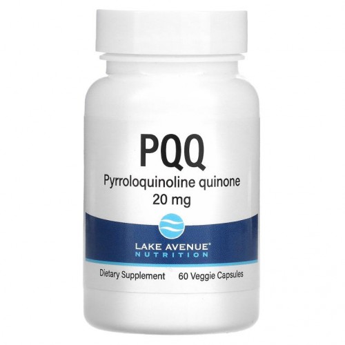 Lake Avenue Nutrition, PQQ, 20mg, 베지 캡슐 60정