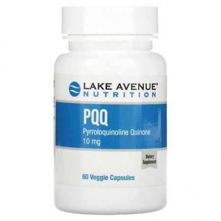 Lake Avenue Nutrition, PQQ(피롤로퀴놀린 퀴논), 10mg, 베지 캡슐 60정