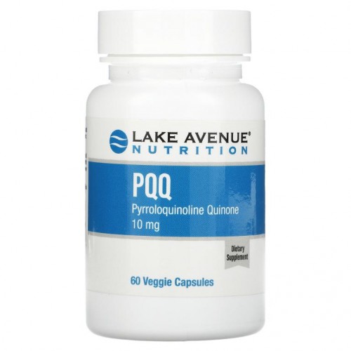Lake Avenue Nutrition, PQQ(피롤로퀴놀린 퀴논), 10mg, 베지 캡슐 60정